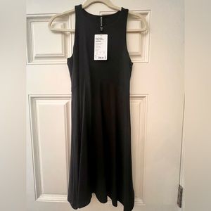 New With Tags Athleta Santorini Thera Dress, Women’s XS, Black